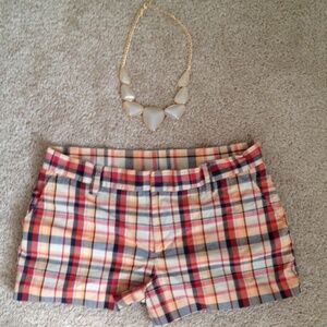 American Eagle Plaid Shorts